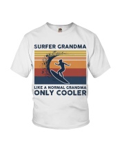 Surfer Grandma - Like A Normal Grandma Only Cooler Youth T-Shirt tile