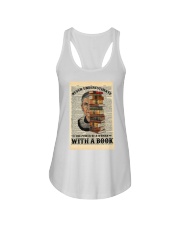RBG Never Underestimate The Power Of A Woman Ladies Flowy Tank tile