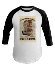 RBG Never Underestimate The Power Of A Woman Baseball Tee tile