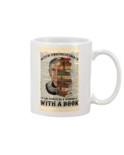 RBG Never Underestimate The Power Of A Woman Mug tile
