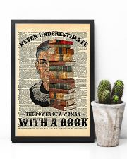 RBG Never Underestimate The Power Of A Woman 11x17 Poster lifestyle-poster-8