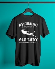 Assuming I'm Just An Old Lady - Scuba Diving Classic T-Shirt lifestyle-mens-crewneck-front-3