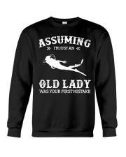 Assuming I'm Just An Old Lady - Scuba Diving Crewneck Sweatshirt tile