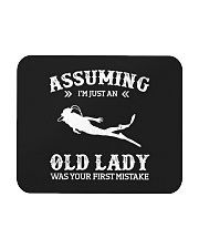 Assuming I'm Just An Old Lady - Scuba Diving Mousepad tile