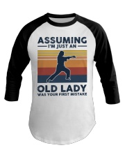 Assuming I'm Just An Old Lady - Jiu-Jitsu Baseball Tee tile