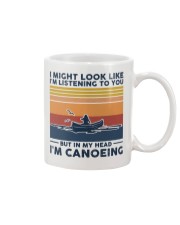 I Might Look Like I'm Listening To You - Canoeing Mug tile
