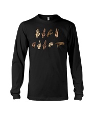 American Sign Language Long Sleeve Tee tile