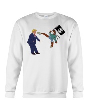 Black Girl Kick Crewneck Sweatshirt tile