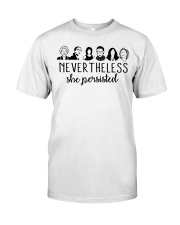 Nevertheless she persisted Classic T-Shirt tile