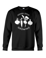 Never stop growing Crewneck Sweatshirt tile