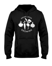 Never stop growing Hooded Sweatshirt tile