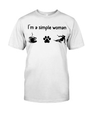 I'm A Simple Woman - Skiing Premium Fit Mens Tee tile