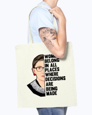 RBG Women Belong In All Places Tote Bag accessories-tote-bag-BE007-front-model-02