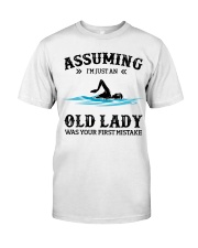 Assuming I'm Just An Old Lady - Swimming Classic T-Shirt tile