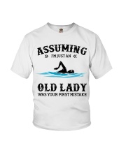 Assuming I'm Just An Old Lady - Swimming Youth T-Shirt tile
