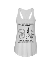 I'm A Tarot Card Reading Ladies Flowy Tank tile