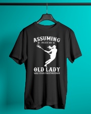 Assuming I'm Just An Old Lady - Lacrosse Classic T-Shirt lifestyle-mens-crewneck-front-3