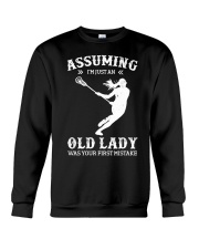 Assuming I'm Just An Old Lady - Lacrosse Crewneck Sweatshirt tile