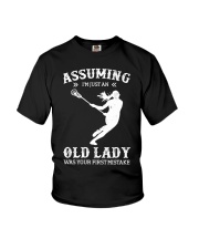 Assuming I'm Just An Old Lady - Lacrosse Youth T-Shirt tile