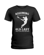 Assuming I'm Just An Old Lady - Lacrosse Ladies T-Shirt tile