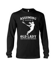 Assuming I'm Just An Old Lady - Lacrosse Long Sleeve Tee tile