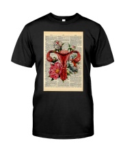 Uterus Dictionary Art Classic T-Shirt tile