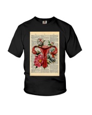 Uterus Dictionary Art Youth T-Shirt tile