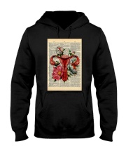Uterus Dictionary Art Hooded Sweatshirt tile