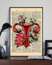 Uterus Dictionary Art 11x17 Poster lifestyle-poster-2