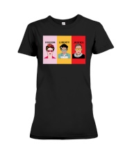 Freedom Liberty Justice Premium Fit Ladies Tee tile