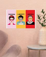 Freedom Liberty Justice 17x11 Poster poster-landscape-17x11-lifestyle-22