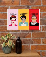 Freedom Liberty Justice 17x11 Poster poster-landscape-17x11-lifestyle-23