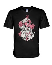 Plague Doctress V-Neck T-Shirt tile