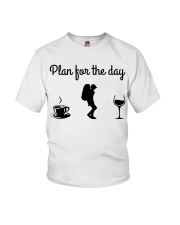 Plan For The Day - Hiking Youth T-Shirt tile