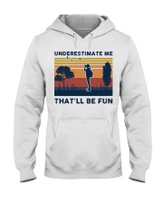 Underestimate Me That'll Be Fun - Bird Watching Hooded Sweatshirt tile