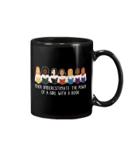 Never Underestimate The Power Of A Girl Mug tile
