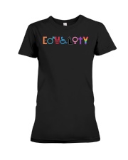 Equality Symbol Premium Fit Ladies Tee tile
