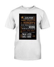 Young Scrappy And Hungry Premium Fit Mens Tee tile