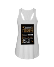 Young Scrappy And Hungry Ladies Flowy Tank tile