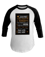 Young Scrappy And Hungry Baseball Tee tile