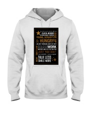 Young Scrappy And Hungry Hooded Sweatshirt tile