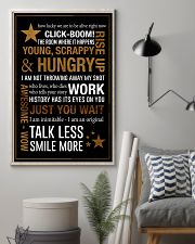 Young Scrappy And Hungry 11x17 Poster lifestyle-poster-1