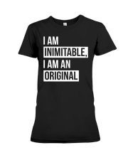 Hamilton I am Inimitable I am an Original Premium Fit Ladies Tee tile