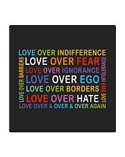 Love Over Hate Square Coaster tile