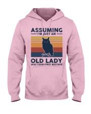 Assuming I'm Just An Old Lady - Owl Hooded Sweatshirt front