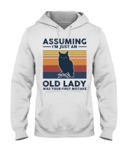 Assuming I'm Just An Old Lady - Owl Hooded Sweatshirt tile