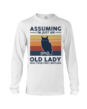 Assuming I'm Just An Old Lady - Owl Long Sleeve Tee tile