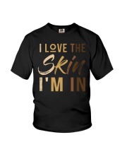 I love the skin I'm in Youth T-Shirt tile