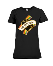 Roll With Pride Premium Fit Ladies Tee tile