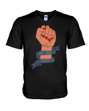Si Se Puede V-Neck T-Shirt tile